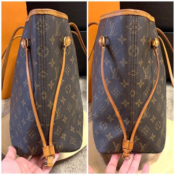 Louis Vuitton Neverfull MM Monogram Canvas Tote - Picture 3 of 13